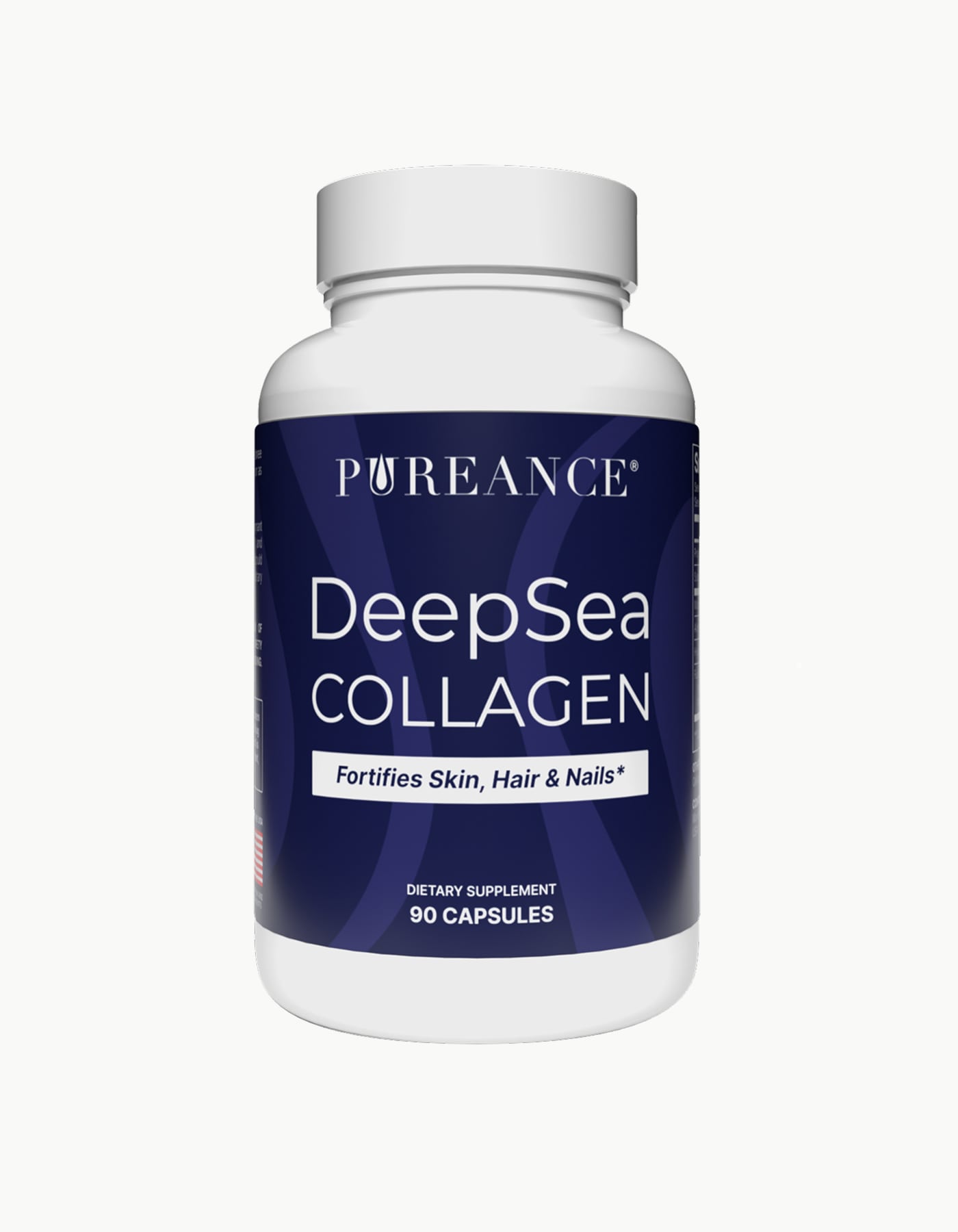 Pureance DeepSea Collagen - marine collagen supplement bottle
