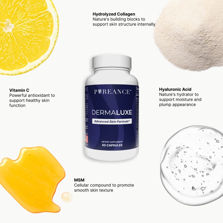 Pureance Dermaluxe ingredient highlights for skin health