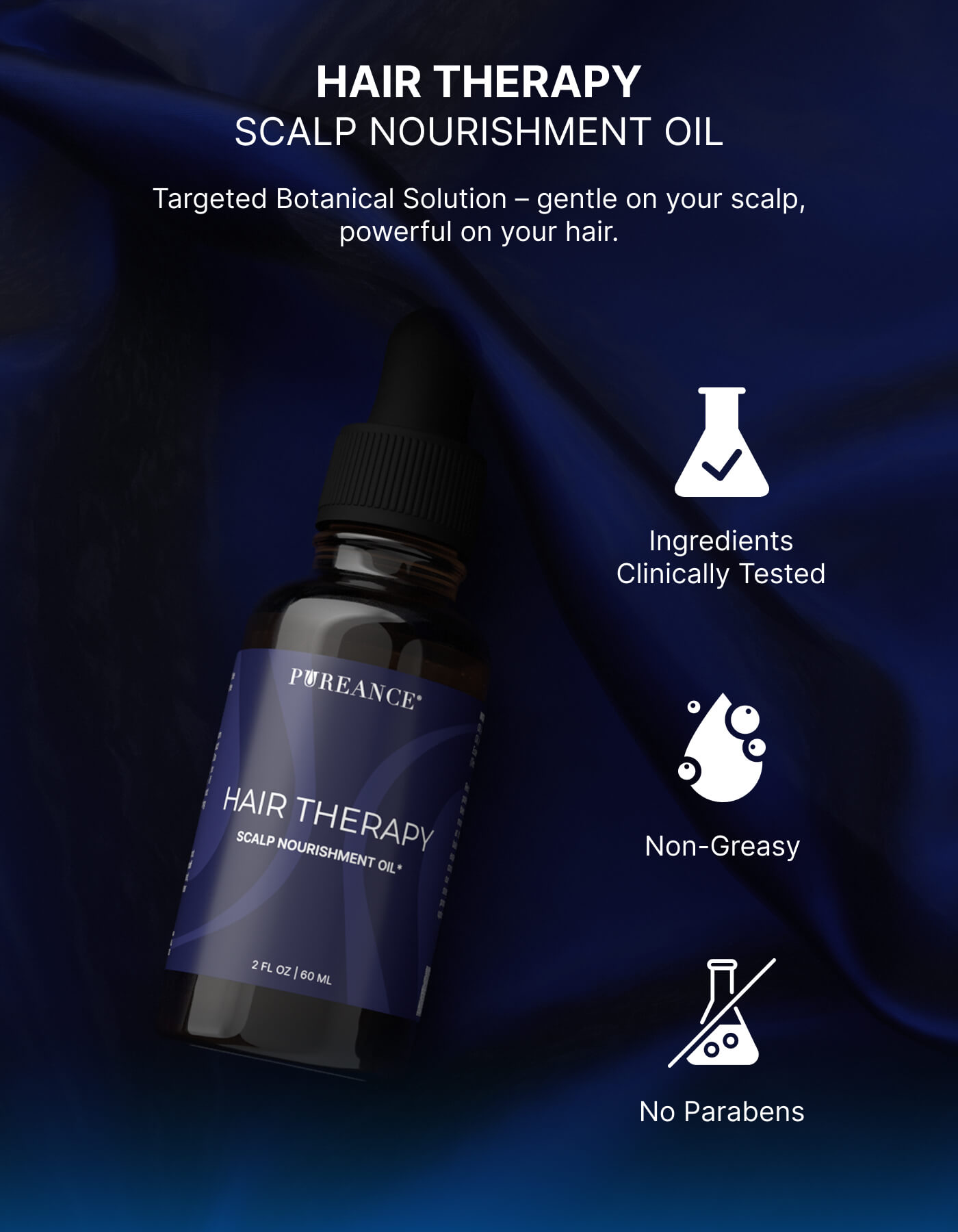 Hair Therapy Scalp Oil key features