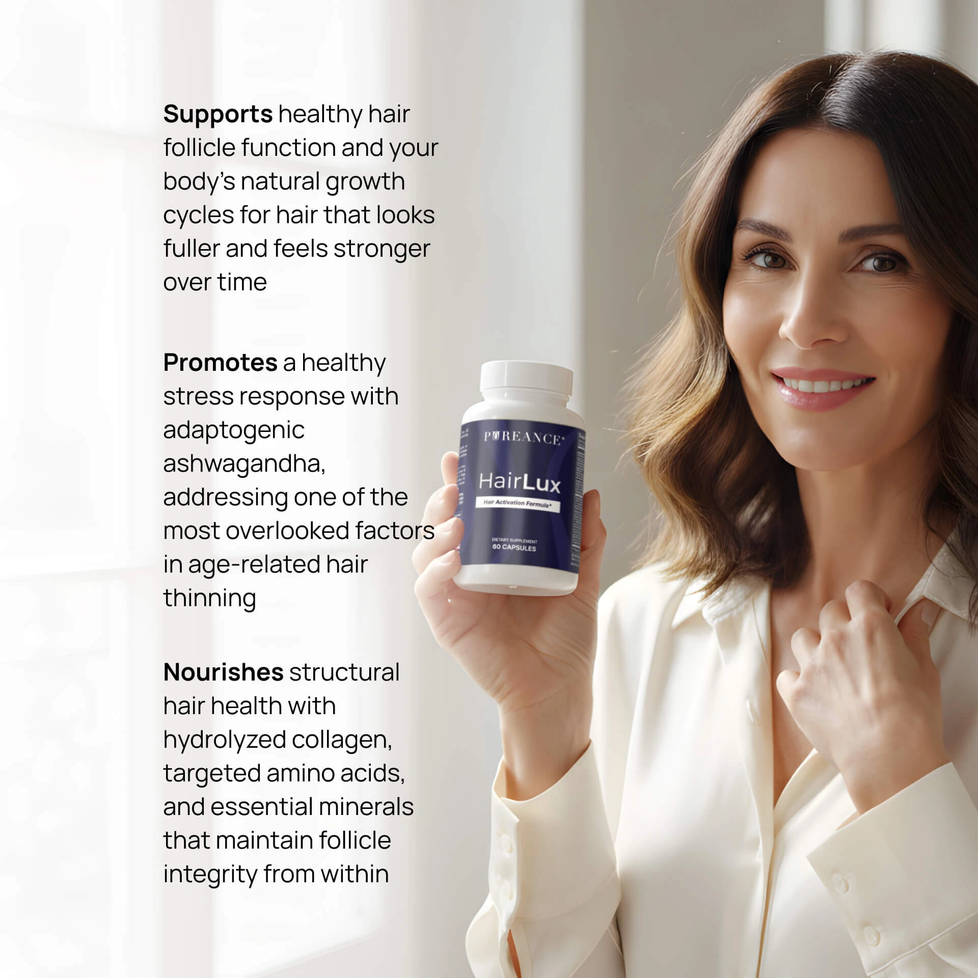 HairLux supplement’s key benefits