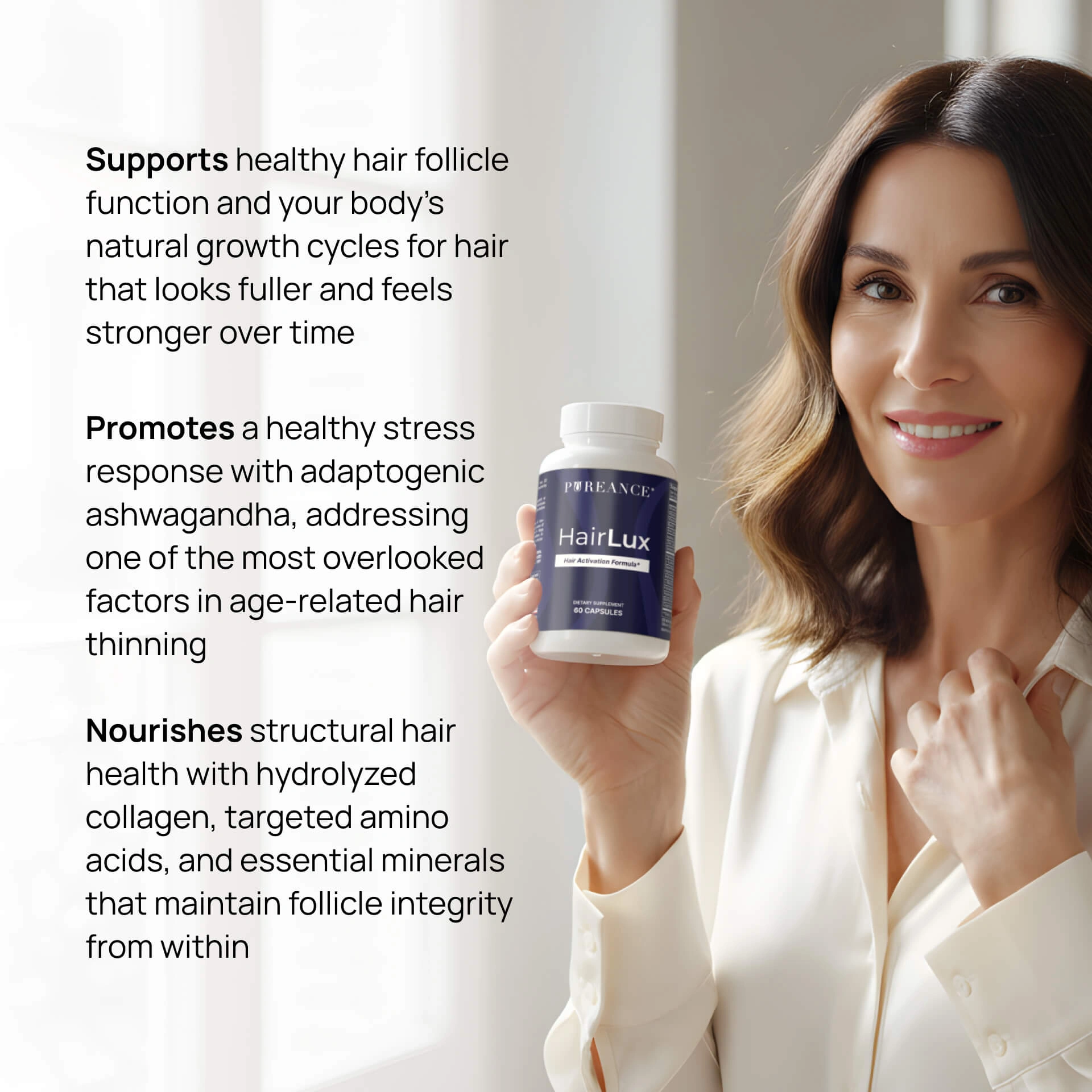 HairLux supplement’s key benefits