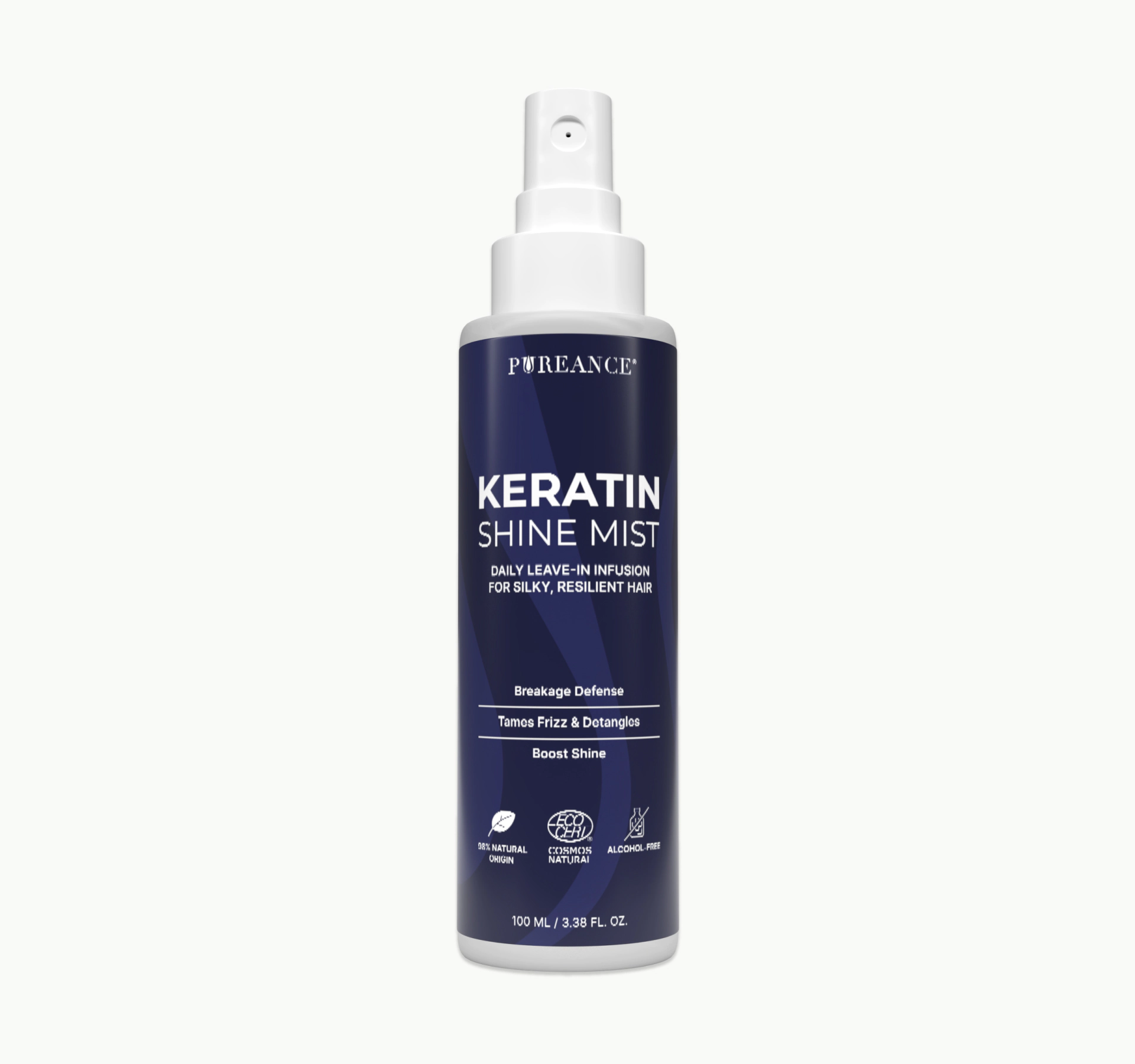 Pureance Keratin Shine Mist keratin spray bottle
