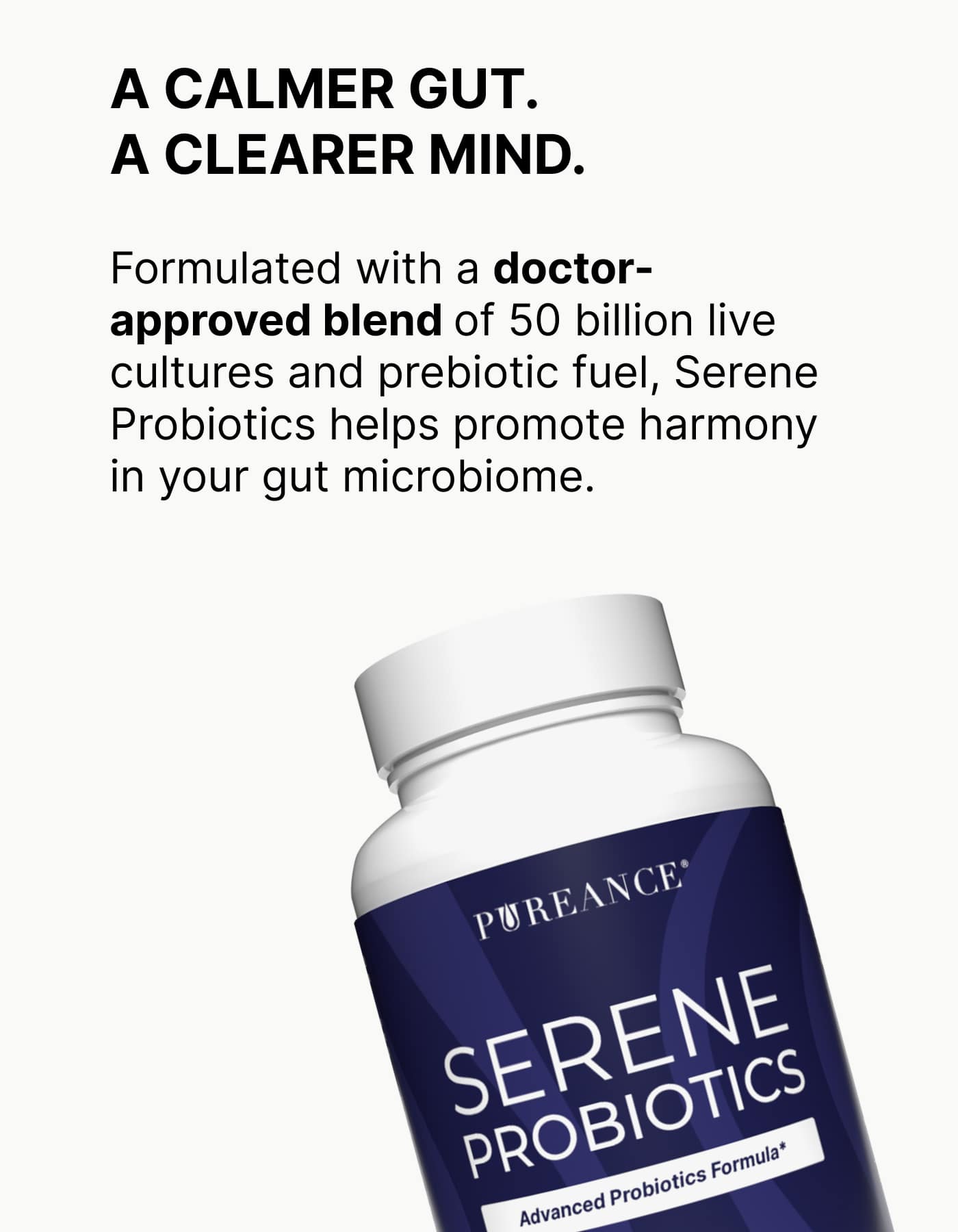 Key bacterial and yeast strains in Serene Probiotics